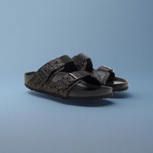 BIRKENSTOCK 1774 x Random Identities - Arizona Brocade textile in black - IN BOX